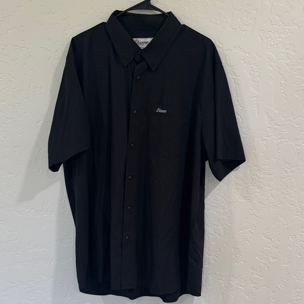 Dixxon Bamboo Button Down Short Sleeve Shirt 2X